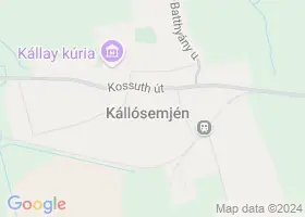 5 szlls Kllsemjn trkpn