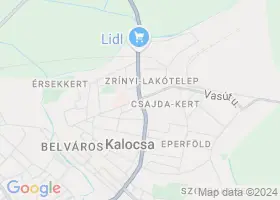 6 szlls Kalocsa trkpn