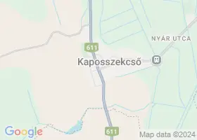 16 szlls Kaposszekcs trkpn