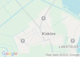 9 szlls Kiskre trkpn