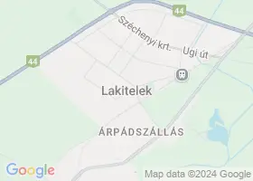 11 szlls Lakitelek trkpn