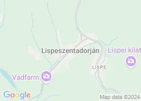9 szlls Lispeszentadorjn trkpn