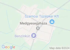 19 szlls Medgyesegyhza trkpn