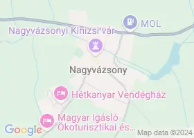 25 szlls Nagyvzsony trkpn