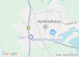24 szlls Nykldhza trkpn