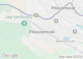25 szlls Pilisszentivn trkpn