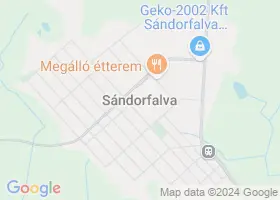 13 szlls Sndorfalva trkpn