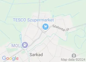 19 szlls Sarkad trkpn