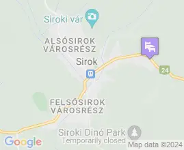 8 szlls Sirok trkpn