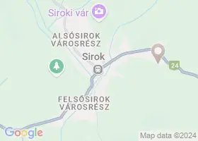 27 szlls Sirok trkpn