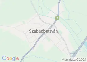 25 szlls Szabadbattyn trkpn