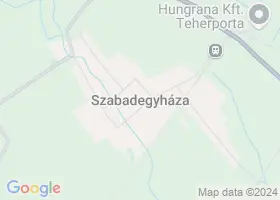 8 szlls Szabadegyhza trkpn
