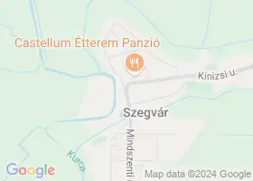 14 szlls Szegvr trkpn