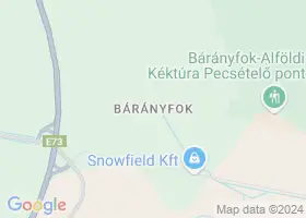 5 szlls Szekszrd-Brnyfok trkpn