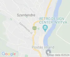 9 szlls Szentendre trkpn