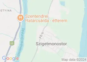 25 szlls Szigetmonostor trkpn