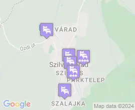 17 szállás Szilvásvárad térképén