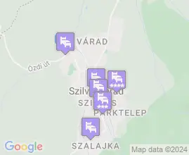 15 szlls Szilvsvrad trkpn