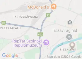 6 szlls Szolnok trkpn