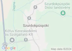 11 szlls Szurdokpspki trkpn