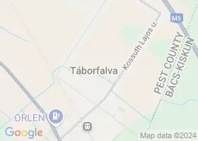 12 szlls Tborfalva trkpn