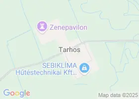 19 szlls Tarhos trkpn