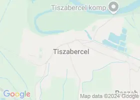9 szlls Tiszabercel trkpn