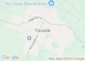 12 szlls Tiszalk trkpn