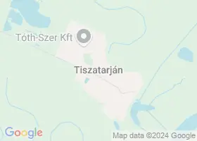 16 szlls Tiszatarjn trkpn