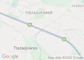 19 szlls Tiszajvros trkpn