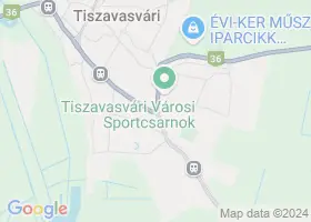 13 szlls Tiszavasvri trkpn