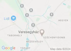 26 szlls Veresegyhz trkpn