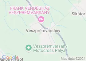 21 szlls Veszprmvarsny trkpn