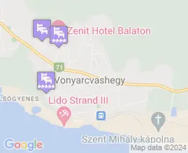 10 szlls Vonyarcvashegy trkpn