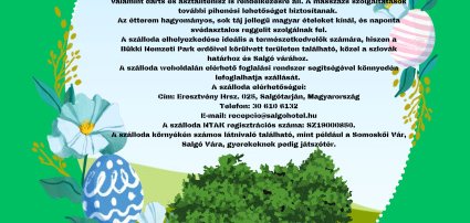 Salg Hotel Salgtarjn-Eresztvny - 3 jszaks wellness csomagok